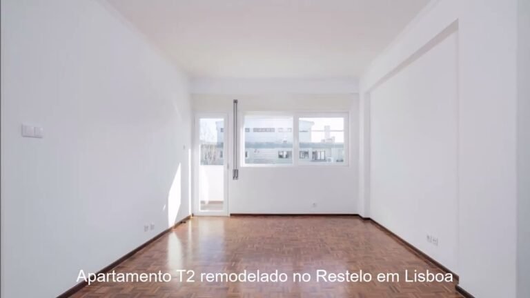 Apartamento T2 para arrendamento remodelado no Restelo em Lisboa