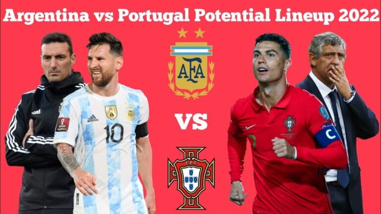 Argentina vs Portugal ► Potential Lineup 2022 ● HD