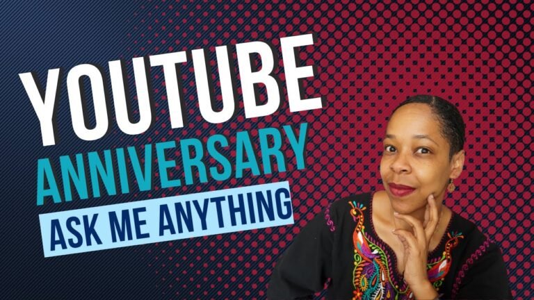 Ask Me Anything | One Year YouTube Anniversary