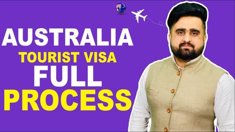 Australia Tourist visa full Process