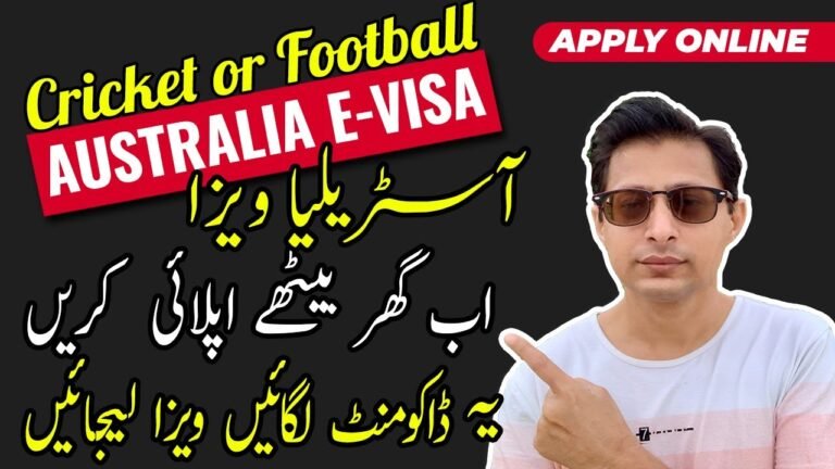 Australia eVisa for Pakistani | Australia Visa for Pakistani Passport | Australia Visa New Update