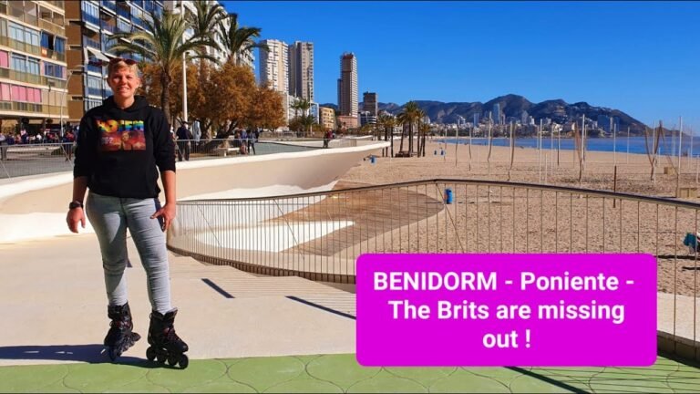 Benidorm – The under-rated beach – the Brits never visit – Poniente