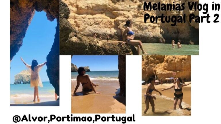 Bikini Shots in Alvor, Portimão,Portugal | Beauty of  Rock Formation & Beaches