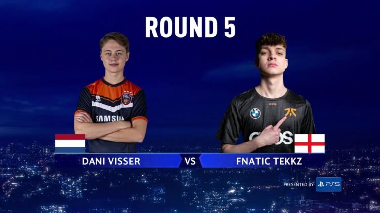 FNATIC TEKKZ Vs DANI VISSER eChampions League FIFA 22