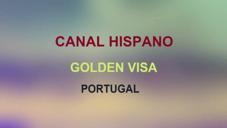 GOLDEN VISA PORTUGAL