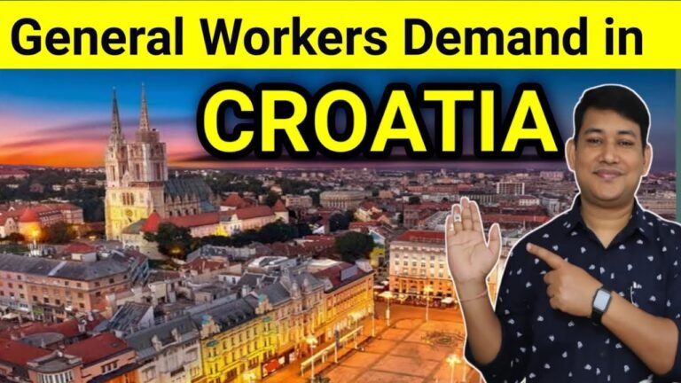 General worker Demands in Croatia || What is General Work in CROATIA | How to get General work in EU