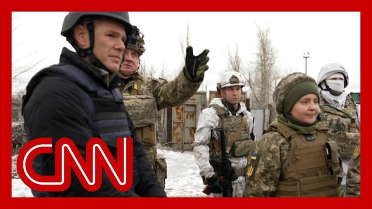 Gunshots rang out as CNN gets first look at standoff in East Ukraine