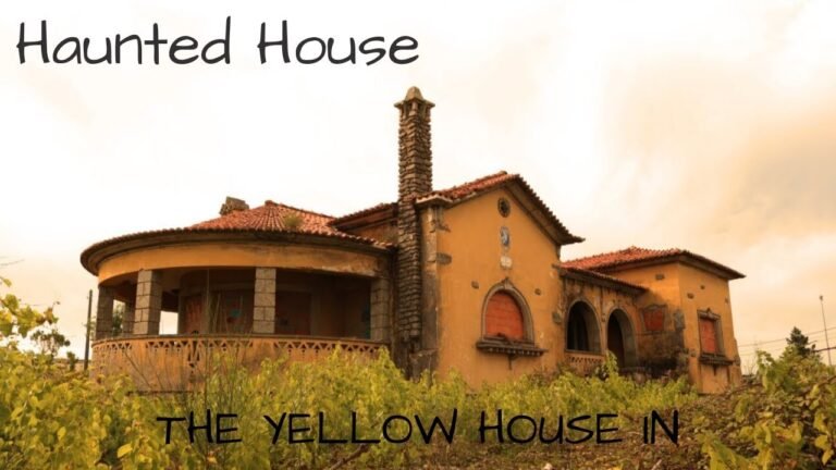 Haunted House | Did he KILL them? | The YELLOW HOUSE in Portugal