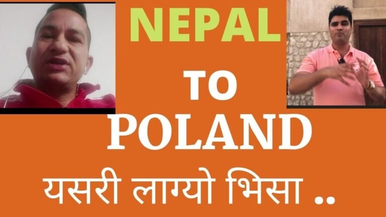 How to Get a Poland Work permit From Nepal  Without Manpower | Visa Success Story in Poland