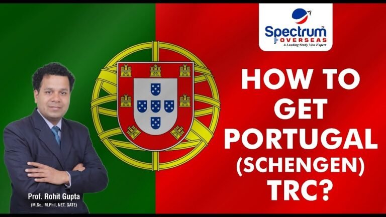 How to get Portugal TRC? | How to get Portugal Visa from India?