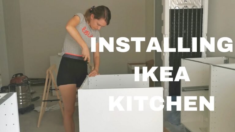 INSTALLING IKEA KITCHEN PART1+ IKEA KITCHEN PLANNING PROCESS | HOUSE RENOVATION PORTUGAL #10