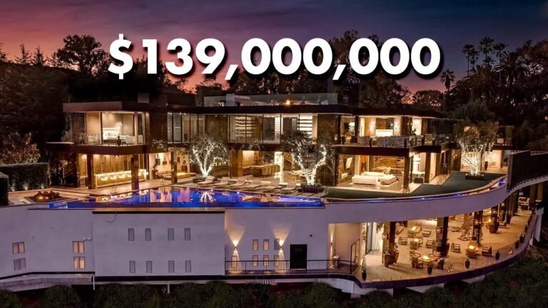 Inside the most EXQUISITE $139,000,000 Bel Air Mega-Mansion with a Hotel Ballroom