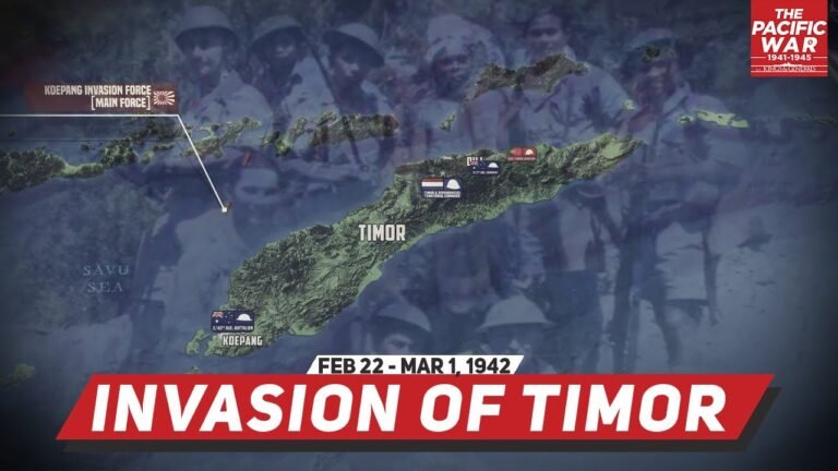 Japanese Invasion of Timor – Pacific War #14 Animated DOCUMENTARY