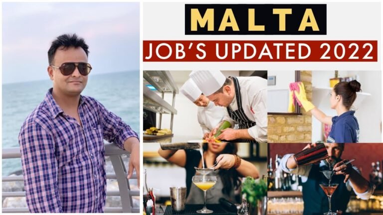 Malta Jobs Update 2022 | Malta Cleaner Job | Malta Restaurant Job | Malta Direct Company Hiring