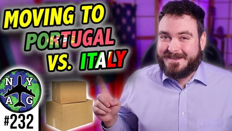 Moving Abroad to Portugal VS Italy