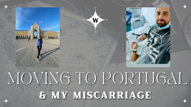 Moving to Portugal ✈️ & Opening up about my miscarriage 💔