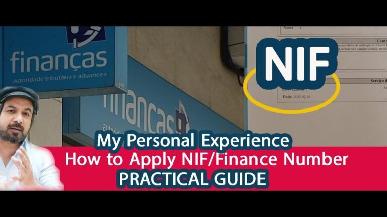 NIF Finance number Process in Portugal | First Document for Residence Card NIF | infoStation