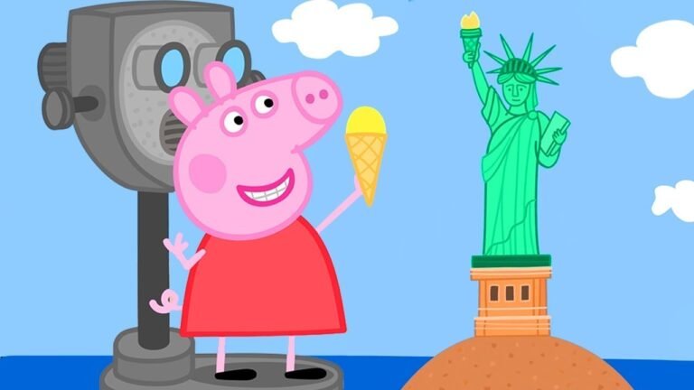 🤩 New 🤩 Peppa Pig Visits America! | Peppa Pig's Holiday in the US