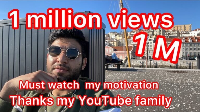 One million plus views thank you everyone for your support | watch my motivation One million plus views thank you everyone for your support | watch my motivation