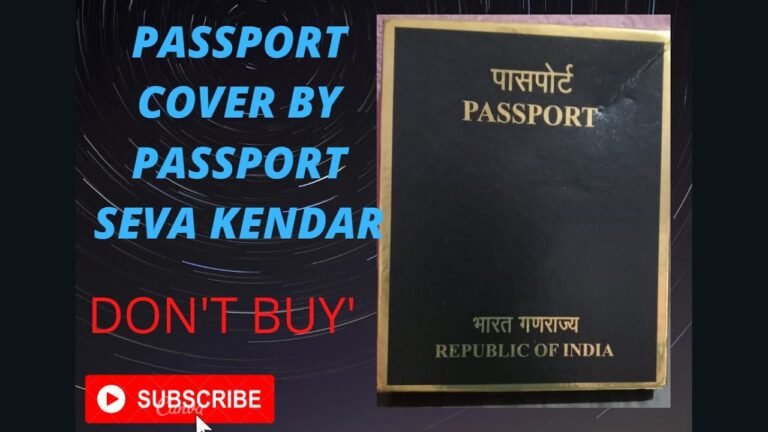 Passport Cover by passport seva kendar | passport cover unboxing || Indian passport cover by TATA