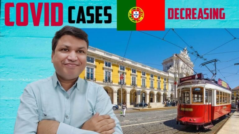 Portugal COVID Cases on decline
