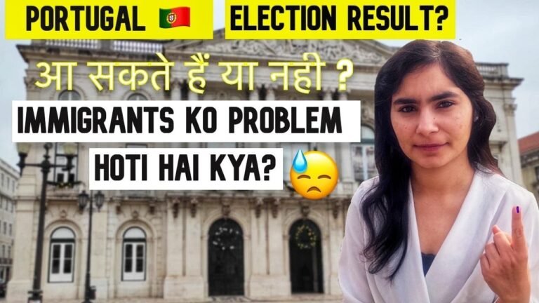 Portugal Election Result 2022 gives signal to Indian Immigrants? | Subtitles in 🇬🇧  | 4K