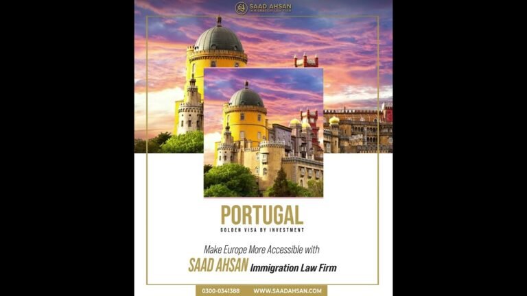 Portugal Golden Visa By Investment | Saad Ahsan Immigration Law Firm