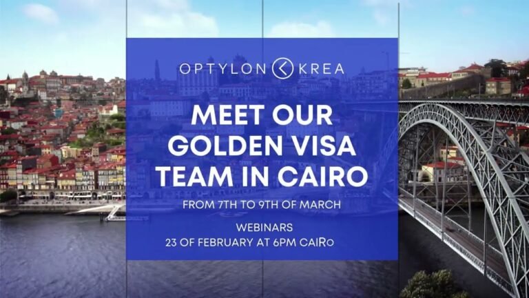 Portugal Golden Visa Webinar and Meeting in Cairo