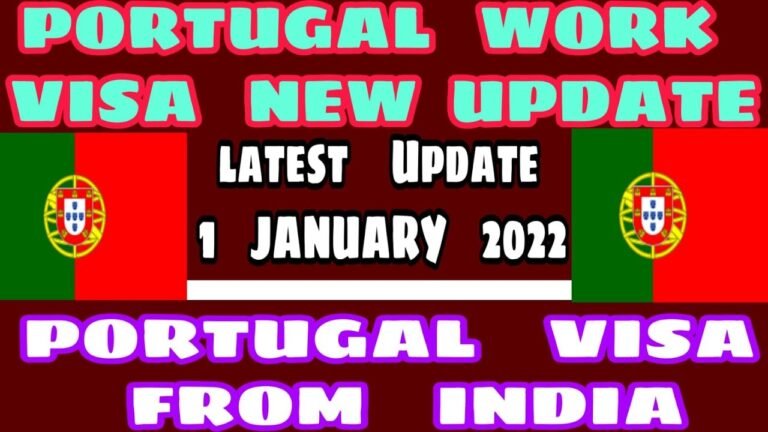 Portugal Immigration 2022 | Portugal Visa From Indian | Portugal Work Visa Update | Portugal Visa