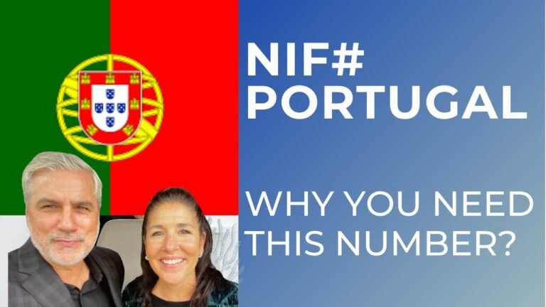 Portugal NIF number – What is it – Why do you need one – How important is this number – Ep 79