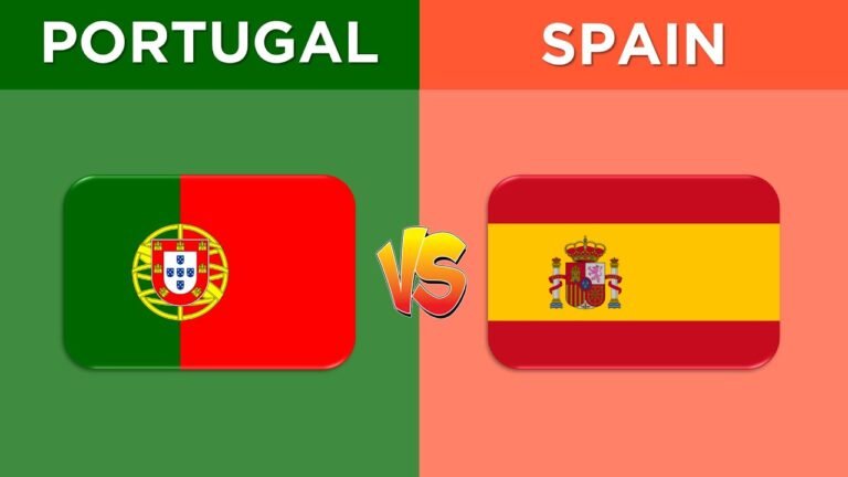 Portugal 🇵🇹 and Spain 🇪🇸| Country Comparison