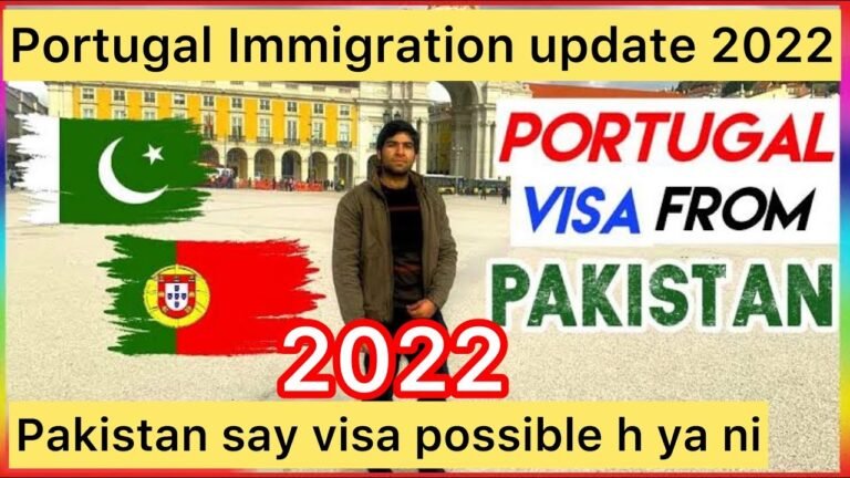 Portugal immigration update 2022 | pakistan say portugal ka direct visa kasy apply krain ?