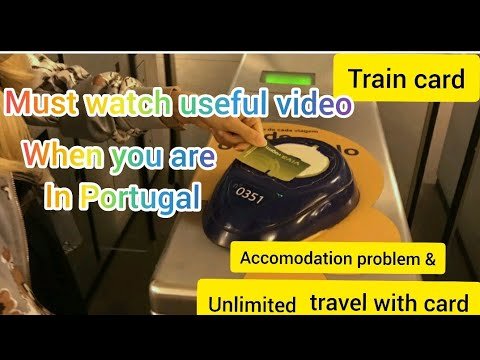 Portugal transport Free 40 €| how to make metro card for travel & cost