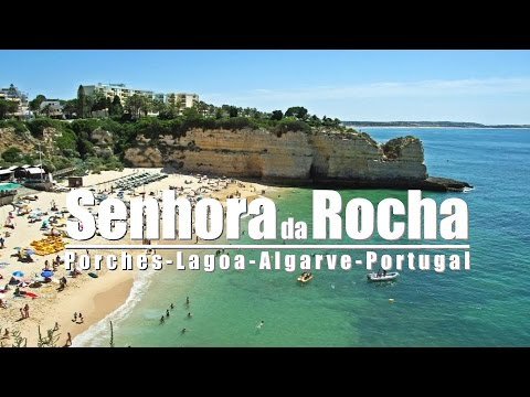 Senhora da Rocha Beach (Lady of the Rock) – Porches – Portugal HD