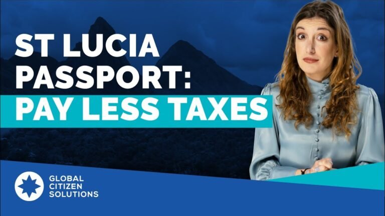 St Lucia Pay Less Taxes (Citizenship by Investment)