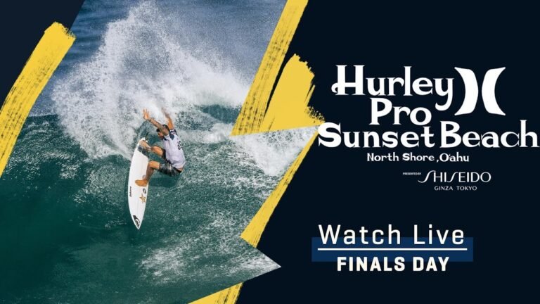 WATCH LIVE Hurley Pro Sunset Beach presented by Shiseido – FINALS DAY