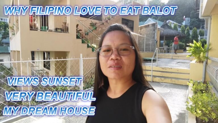 WHY FILIPINOS  LOVE TO EAT BALOT* MY WALK THROUGH MY DREAM HOUSE PUERTO GALERA PHILIPPINES