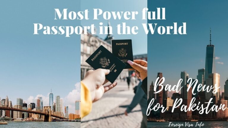 World Most Powerfull Passports in 2022|| 199 Countries.