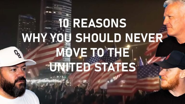 10 Reasons Why You Should NEVER Move to the United States REACTION!! | OFFICE BLOKES REACT!!