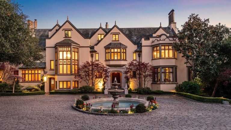 $13,000,000! An extraordinary Tudor estate in the heart of Piedmont offers refined luxury