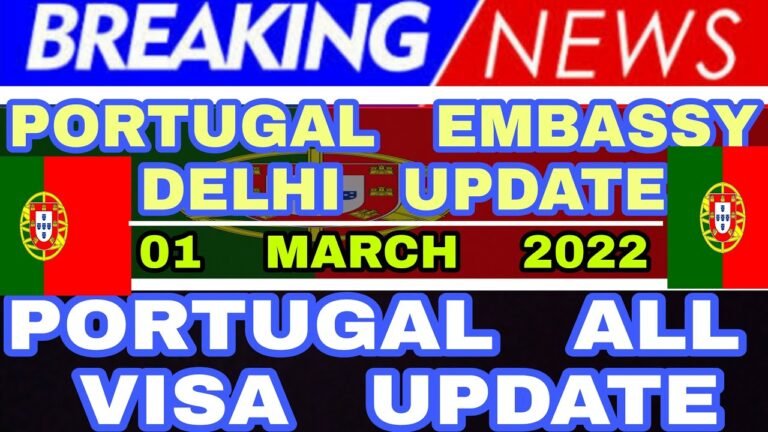 Portugal Immigration Update 2022 | Portugal Visa For Indian | Portugal Visa Appointment | Vfs Update