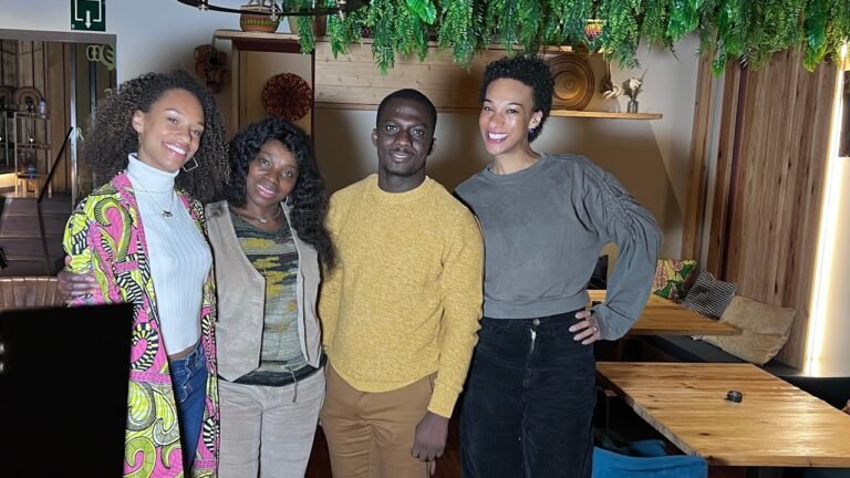 Abena Korkor, Rich Ghanaian Woman & Kids Quit Job In France And Moves To Spain To Open Restaurant