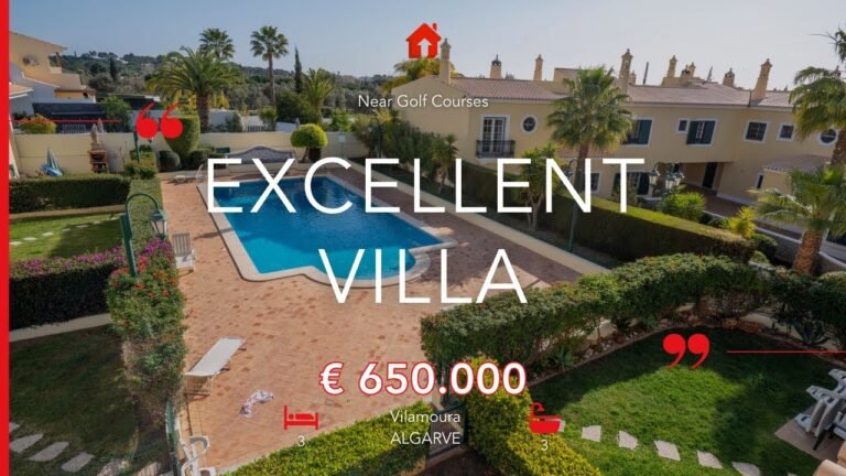 AlgarveProperty.com – Excellent 3 Bedroom Villa Near Golf Courses – Vilamoura, Algarve, PORTUGAL