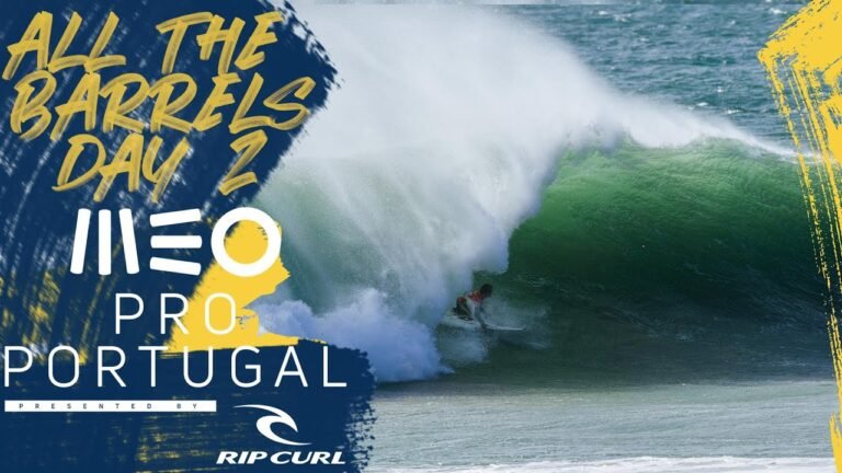 All The Barrels From Day 2 Of The MEO Pro Portugal presented by Rip Curl