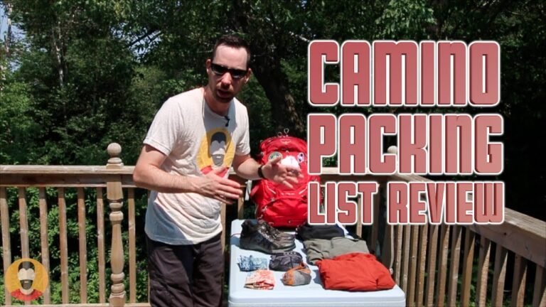 Camino Packing List Review 2018