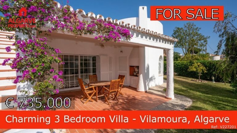 Charming 3 Bedroom Villa on a double plot close to the Marina & Golf – Vilamoura, Algarve, PORTUGAL Charming 3 Bedroom Villa on a double plot close to the Marina & Golf – Vilamoura, Algarve, PORTUGAL