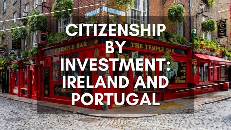 Citizenship by Investment Schemes – Ireland and Portugal overview | JR & Firm