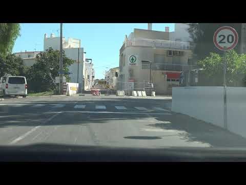 🇵🇹 Eine fahrt mit dem Auto durch Cabanas und Conceição an der Algarve in Portugal