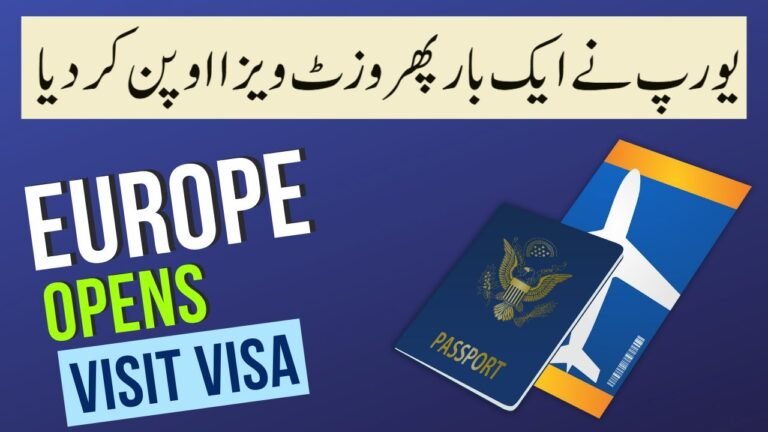 Europe Opens Visit Visa Once Again from 1 March 2022 | VISA GURU