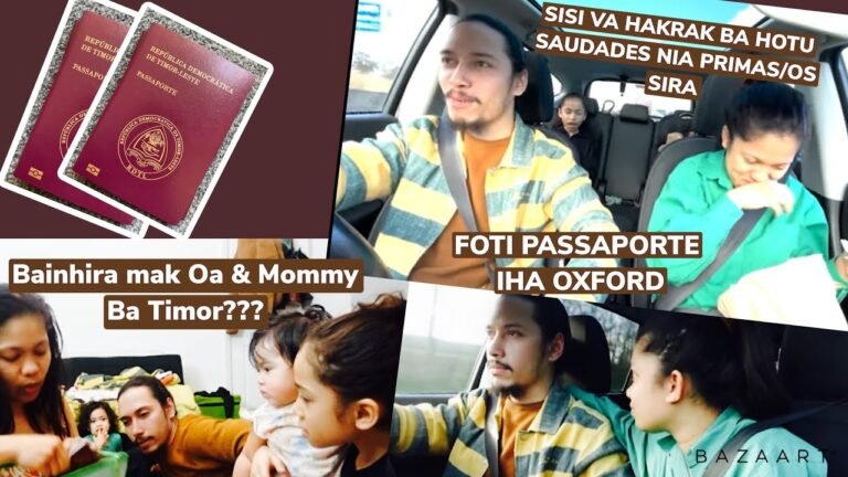 FINALLY VAOA NIA PASSAPORTE RENOVA ONA | SISI VA EXCITED HAKARAK BA HOTU TIMOR